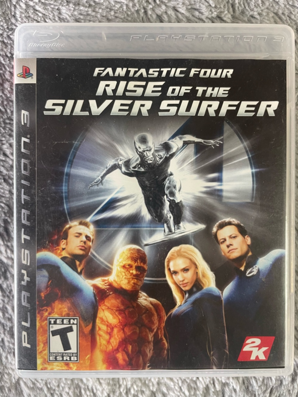 Fantastic Four Rise of the Silver Surfer PS3 video game